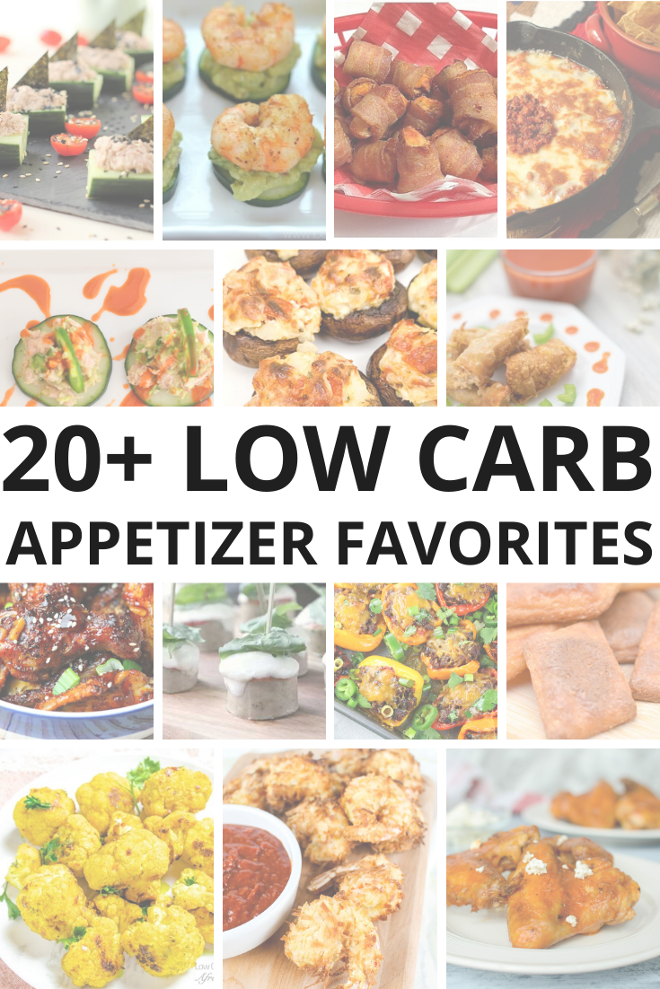 20+ Mouth-Watering, Easy Low Carb Appetizers for Simple Dinners