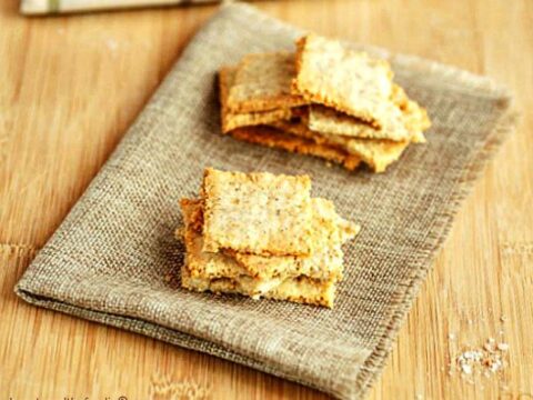 Image for Sesame Cheese Crackers Low Carb