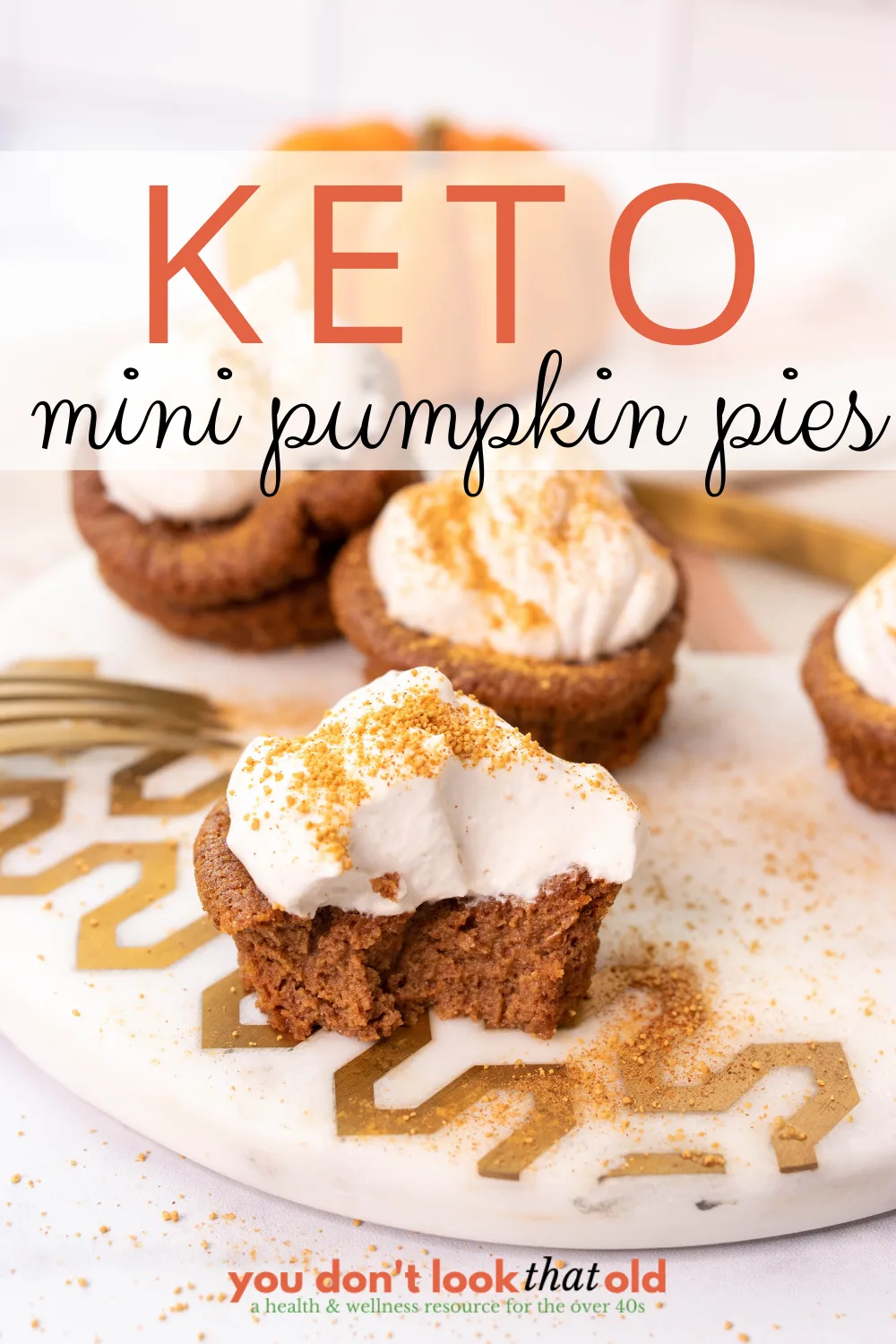 How to Make Mini Keto Pumpkin Pies