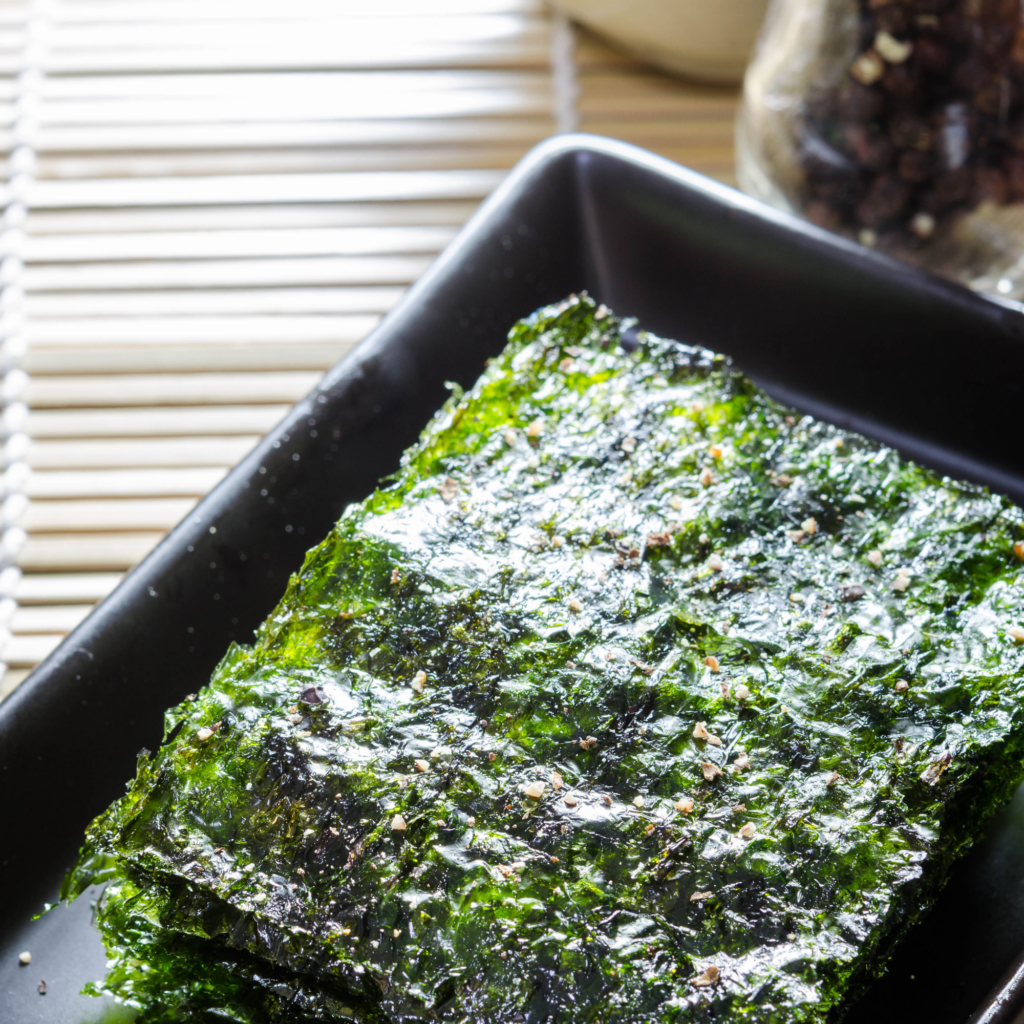 dry seaweed keto snack